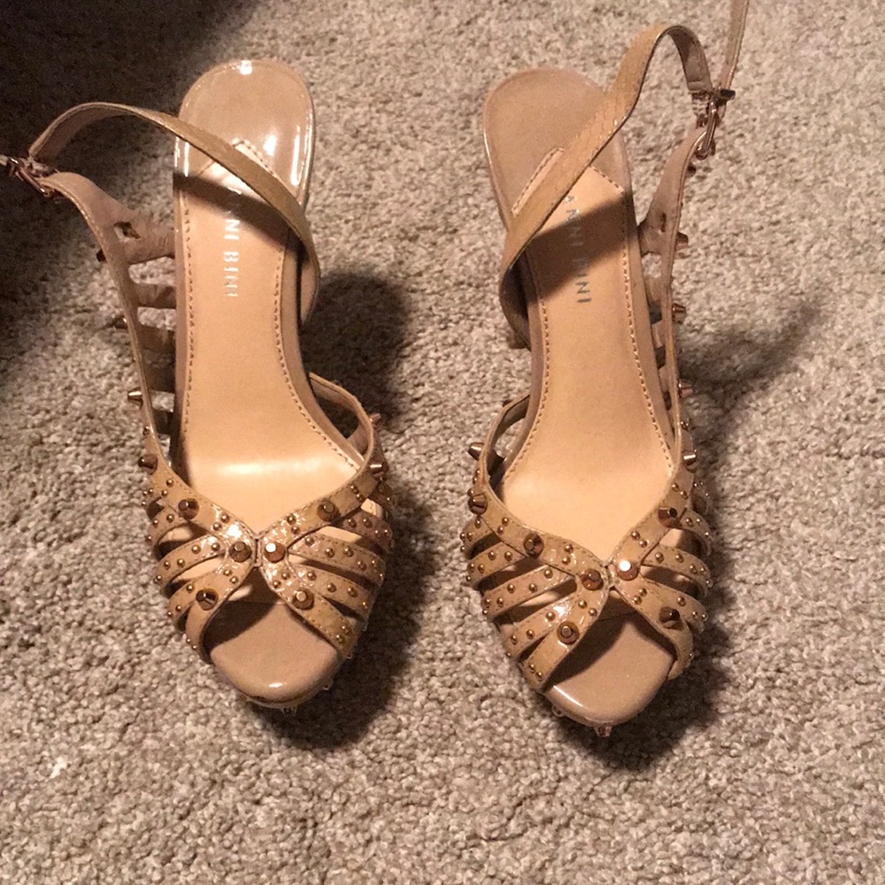 Gianni bini rhinestone stiletto
